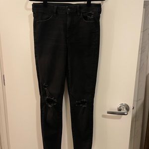 American Eagle Next Level Stretch Super High Rise Jegging Skinny Jean 8